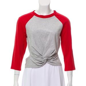 T by Alexander Wang Scoop Neck Top